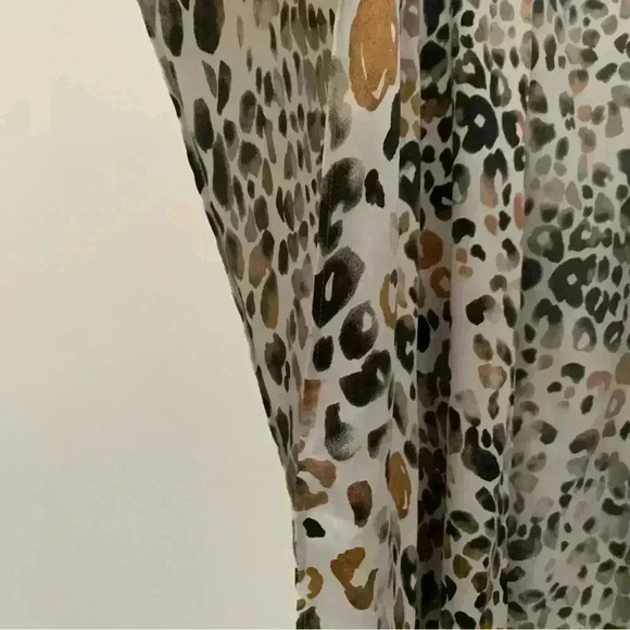 Nordstrom Animal Print Kimono One Size - Picture 4 of 7
